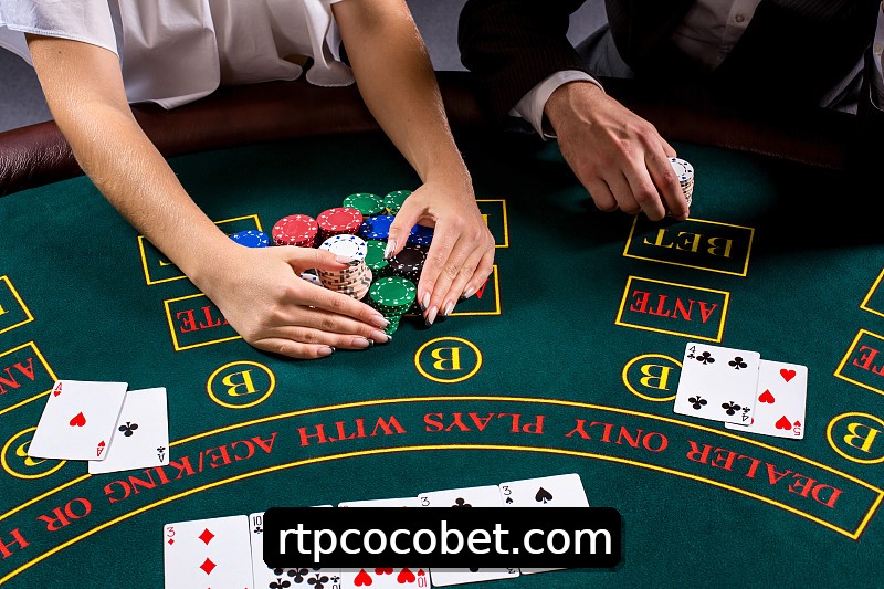 Mesa de Blackjack cocobet